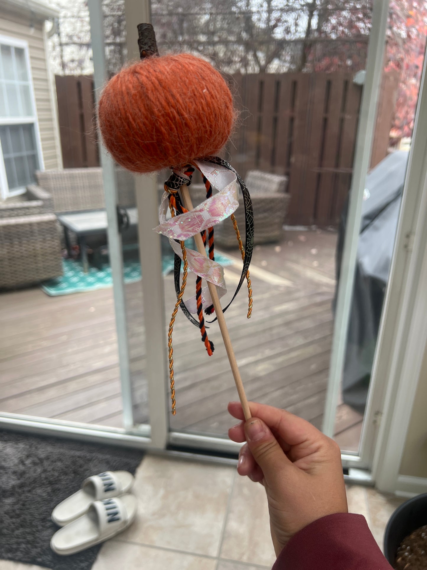 SALE - Halloween Yarn Wands 🎃