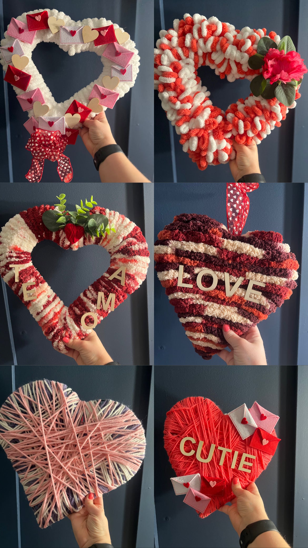 Heart Wreaths