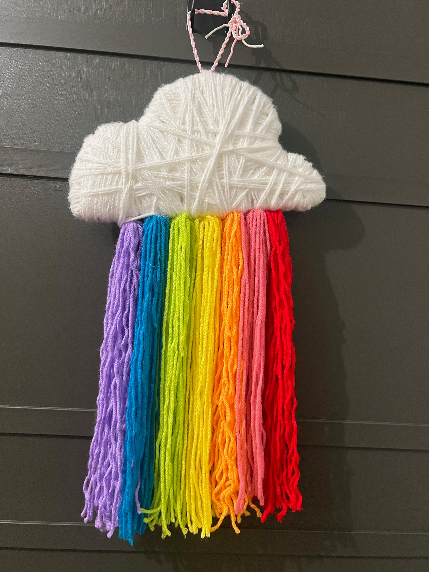 Rainbow Cloud Hanging Decor