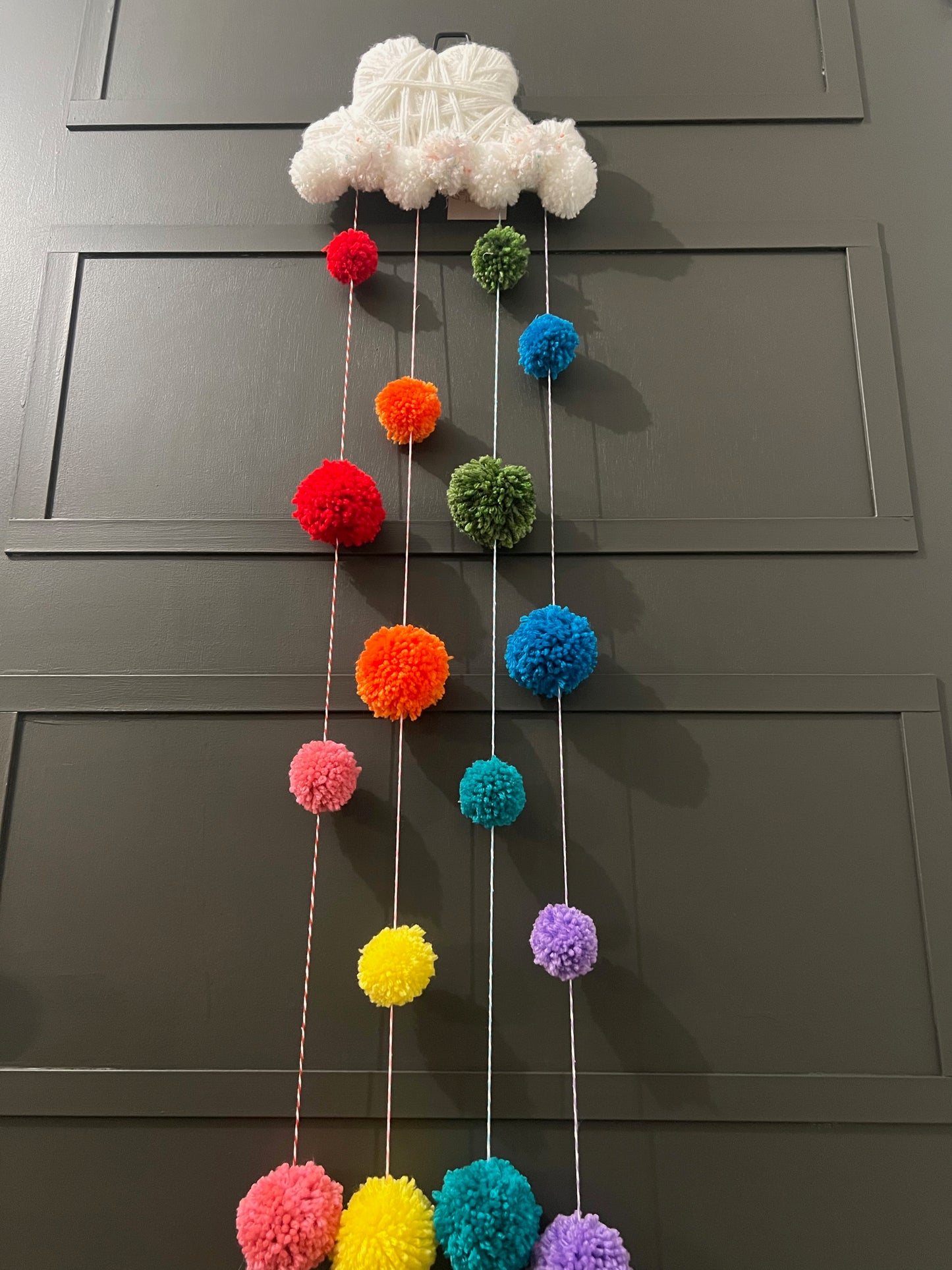 Rainbow Cloud Hanging Decor